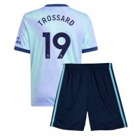 Fotbalové Dres Arsenal Leandro Trossard #19 Dětské Alternativní 2024-25 Krátký Rukáv (+ trenýrky)